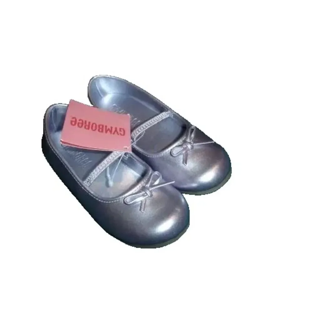 NEW Gymboree Baby Girl Shoes 03 6-12M Royal Gardens ballet flat lavender purple